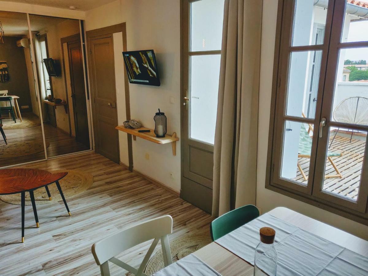 Appartement L'Oliveraie - La Cité plein les yeux Carcasona Exterior foto